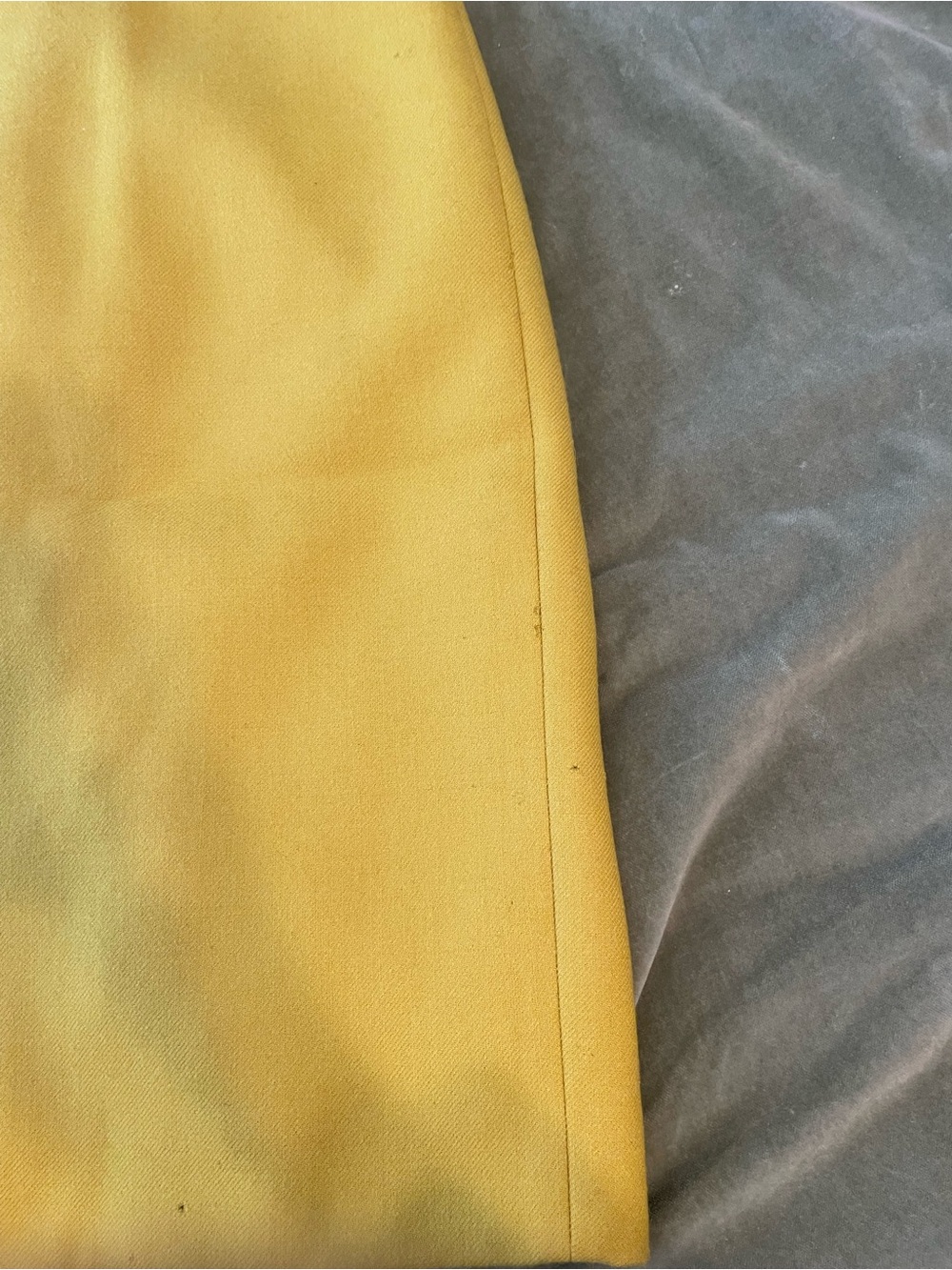 J. Crew Mustard Yellow Pencil Skirt - Picture 5 of 5